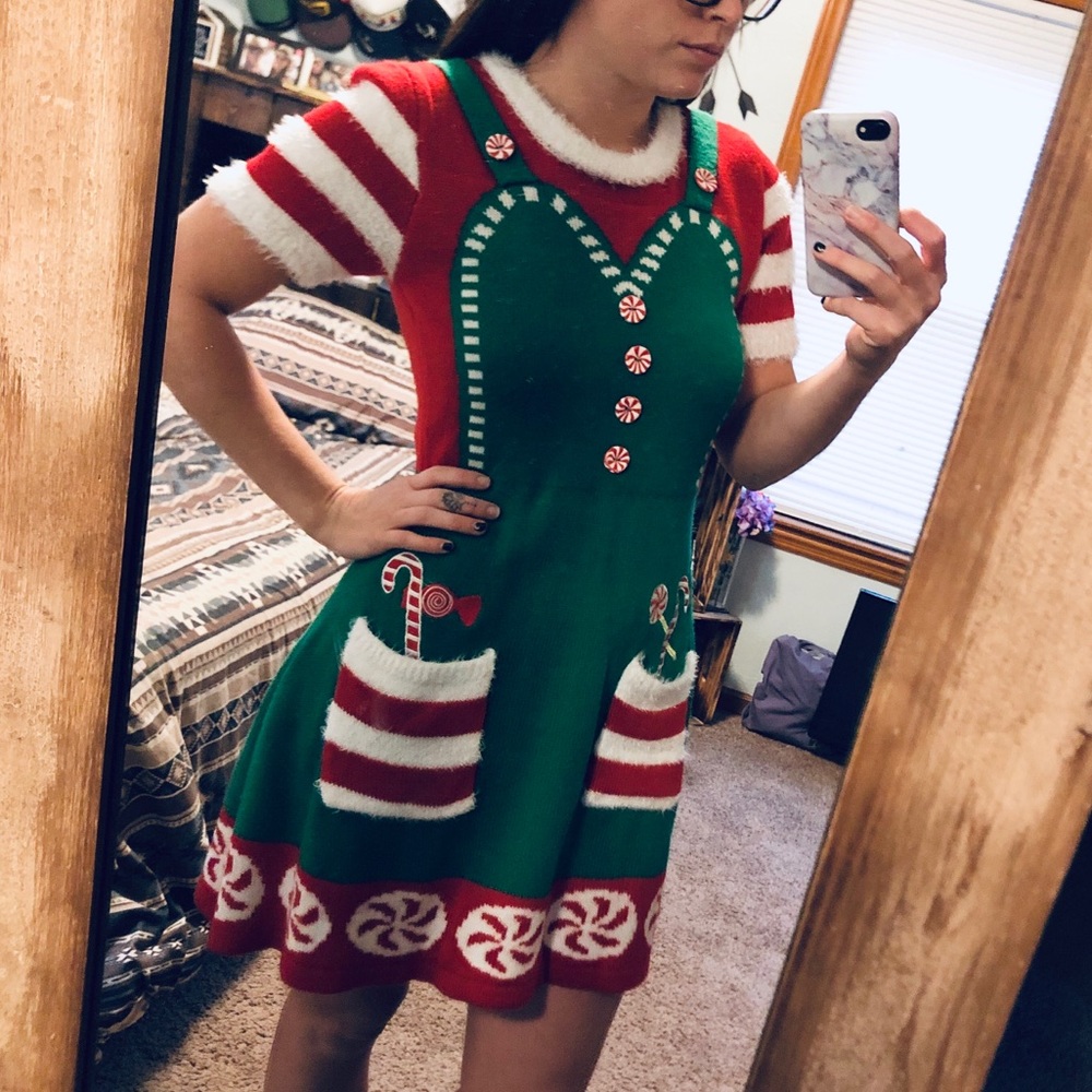 Ugly Christmas Sweater Dress